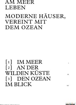 Inhaltsverzeichnis 1