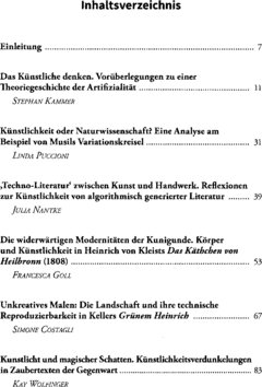 Inhaltsverzeichnis 1