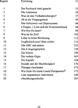 Inhaltsverzeichnis 1
