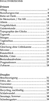 Inhaltsverzeichnis 1