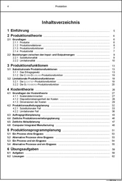 Inhaltsverzeichnis
