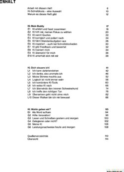 Inhaltsverzeichnis 1