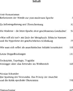 Inhaltsverzeichnis 1