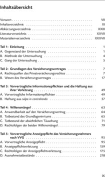 Inhaltsverzeichnis