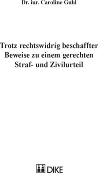 Inhaltsverzeichnis