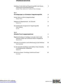 Inhaltsverzeichnis 1