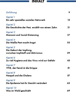 Inhaltsverzeichnis