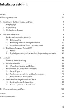 Inhaltsverzeichnis