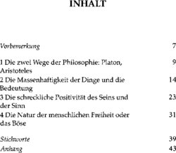 Inhaltsverzeichnis - 2