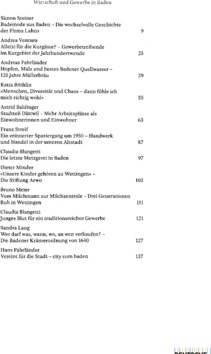Inhaltsverzeichnis - Wirtschaft und Gewerbe - Jg.97.2022