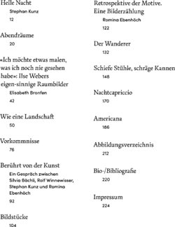 Inhaltsverzeichnis 1