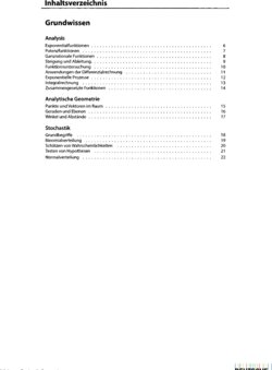 Inhaltsverzeichnis 1