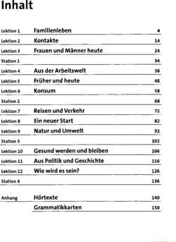 Inhaltsverzeichnis - Mit Audio-CDs - Gesamtbd.