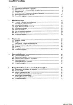 Inhaltsverzeichnis 1