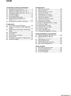 Inhaltsverzeichnis 1