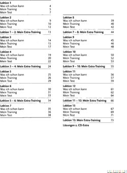 Inhaltsverzeichnis - Arbeitsh. [mit CD und CD-ROM].