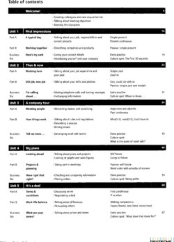 Inhaltsverzeichnis - Coursebook.
