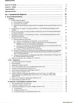 Inhaltsverzeichnis - 16. Aufl.2021