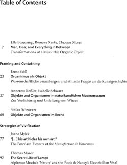 Inhaltsverzeichnis 1