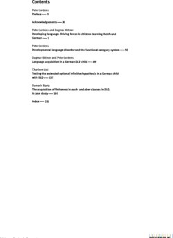 Inhaltsverzeichnis 1