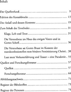 Inhaltsverzeichnis 1