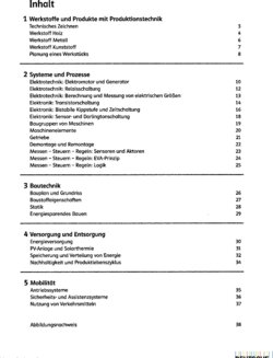 Inhaltsverzeichnis 1