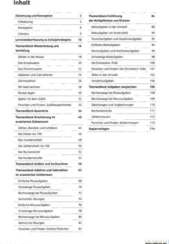 Inhaltsverzeichnis - Förderkommentar Lernen / Herausgeber: Marcus Nührenbörger und Ralph Schwarzkopf ; Autoren: Uta Häsel-Weide, Marcus Nührenbörger