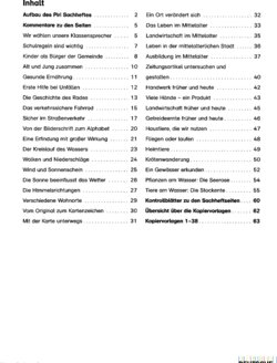Inhaltsverzeichnis - Mit CD-ROM / [erarb. von Hans-Dieter Bunk ...] - Lehrerbd.