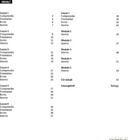 Inhaltsverzeichnis - Fit für Tests und Klassenarbeiten / [Autoren: Susanne Martino ...]