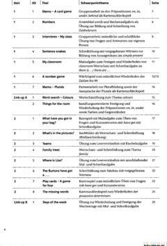 Inhaltsverzeichnis - Freiarbeitsmaterial : [Kopiervorlagen] / von Silke Schöpf ...