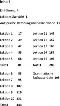 Inhaltsverzeichnis 1