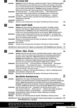 Inhaltsverzeichnis 1