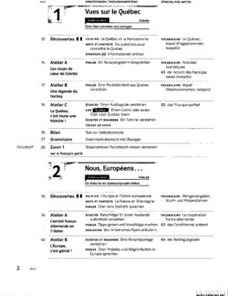 Inhaltsverzeichnis 1