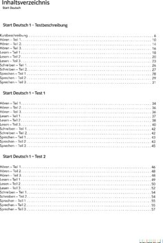 Inhaltsverzeichnis - Testbuch.