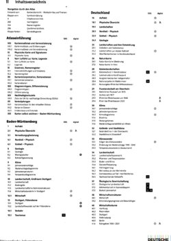 Inhaltsverzeichnis 1