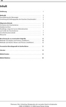 Inhaltsverzeichnis