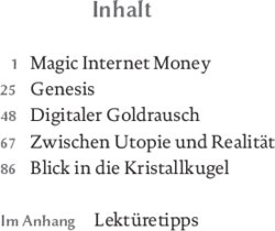 Inhaltsverzeichnis