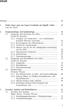 Inhaltsverzeichnis