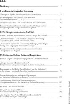 Inhaltsverzeichnis