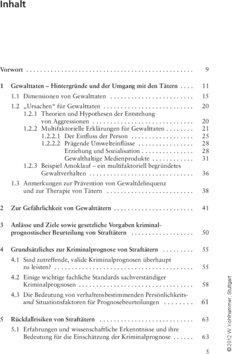 Inhaltsverzeichnis