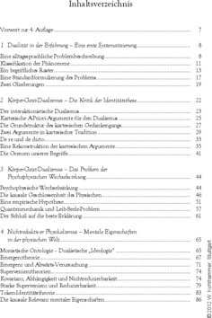 Inhaltsverzeichnis