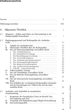 Inhaltsverzeichnis