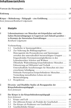 Inhaltsverzeichnis