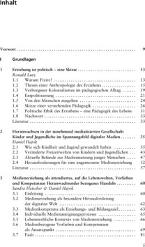 Inhaltsverzeichnis
