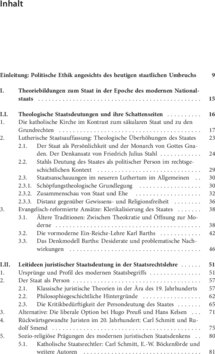 Inhaltsverzeichnis