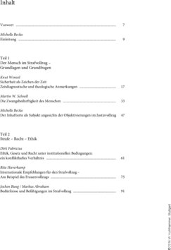 Inhaltsverzeichnis
