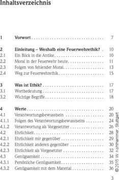 Inhaltsverzeichnis