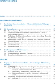 Inhaltsverzeichnis