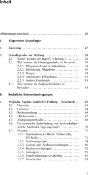 Inhaltsverzeichnis