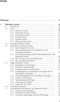 Inhaltsverzeichnis